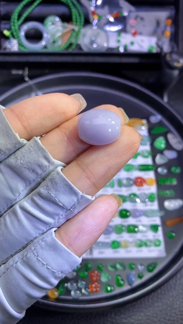 未镶嵌挂件翡翠珠子