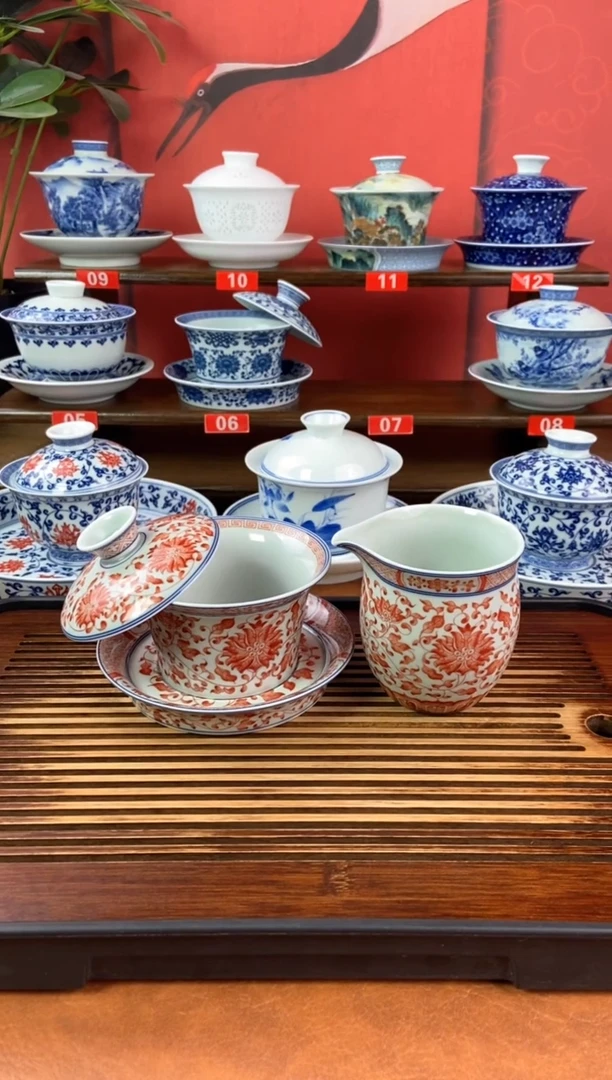 行*景德镇高温精选茶具