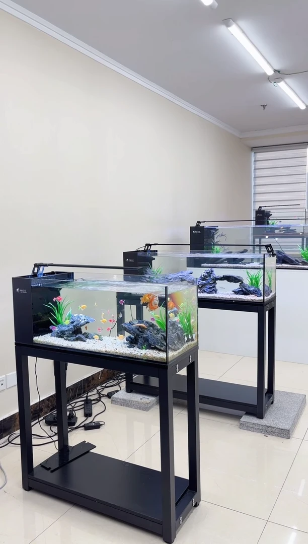 玻璃杰****?60-40-40背滤全套带造景带设备带架子补差价