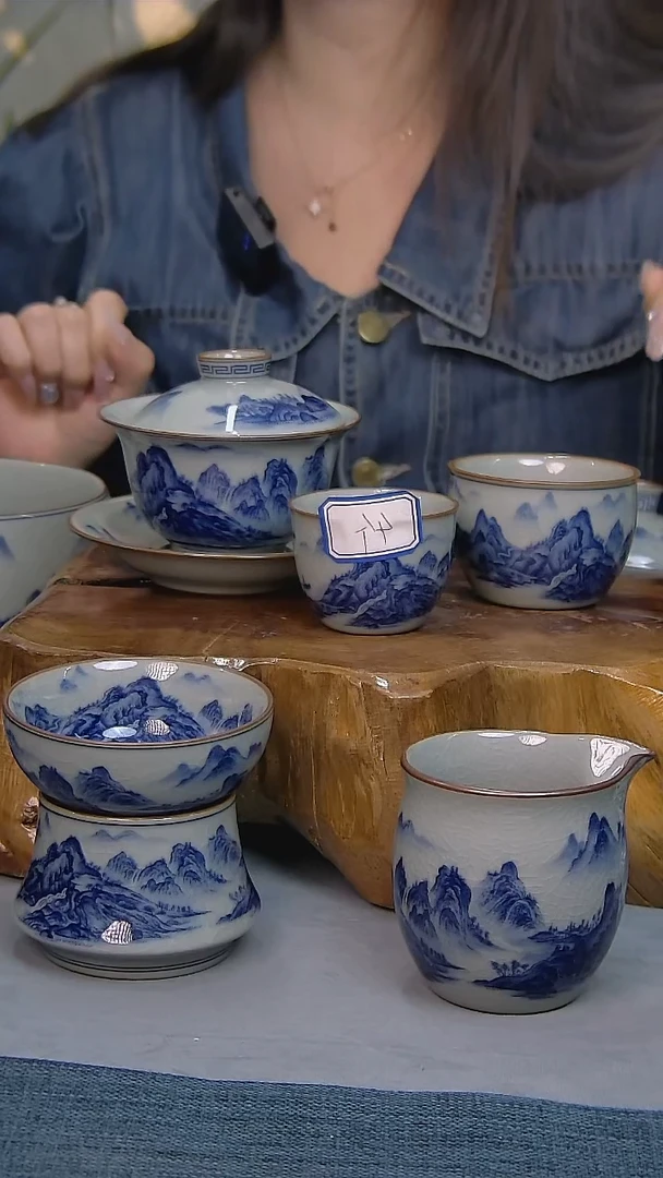 简装家用款8件套 陶瓷家用茶具系列