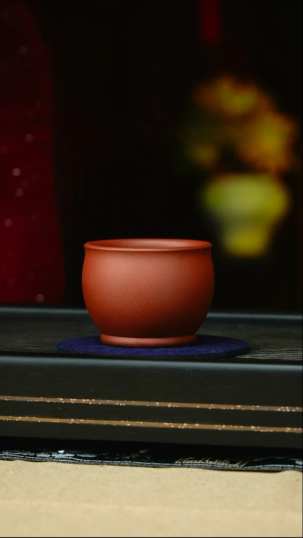 茶杯紫砂原矿底槽清主人杯200cc