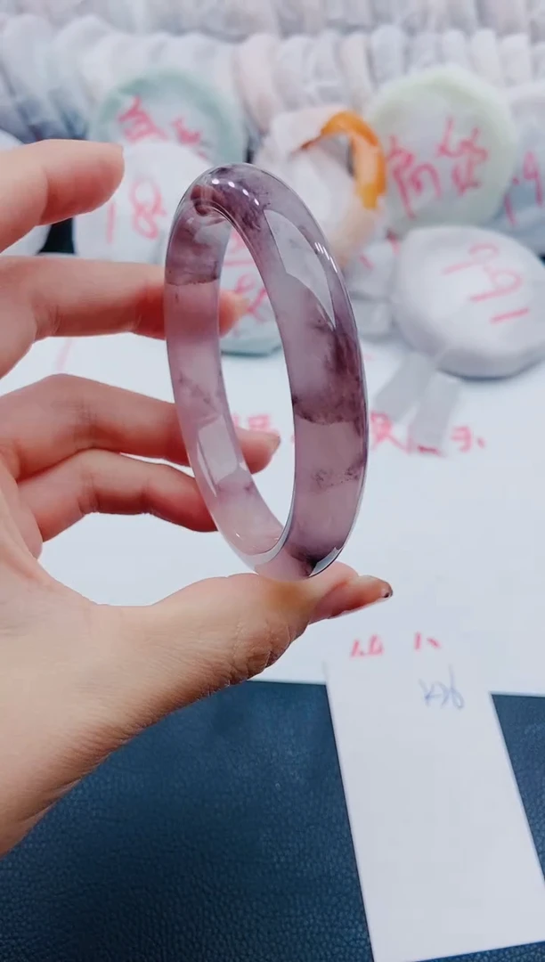 未镶嵌手镯石英质玉K26-62-63