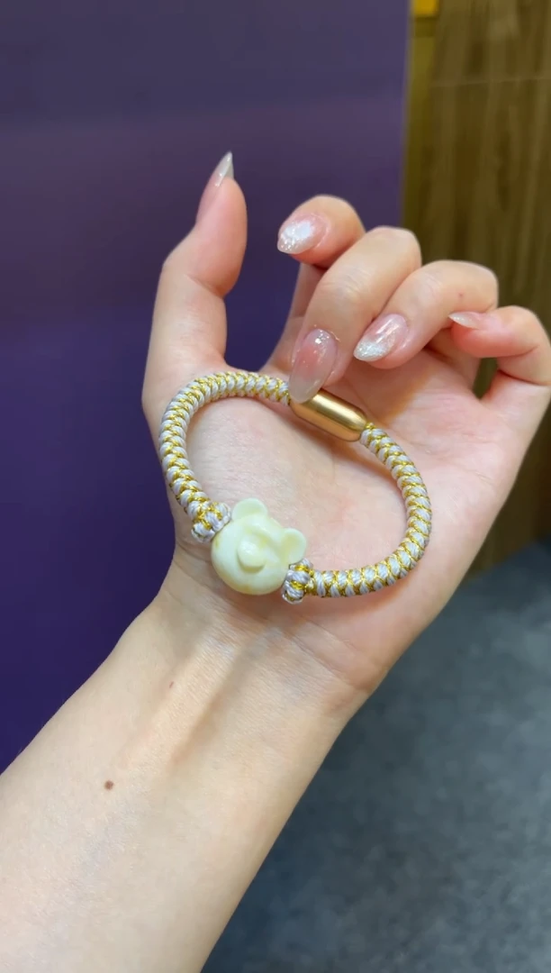 【闪购商品】琥珀珠宝奇石未镶嵌小熊