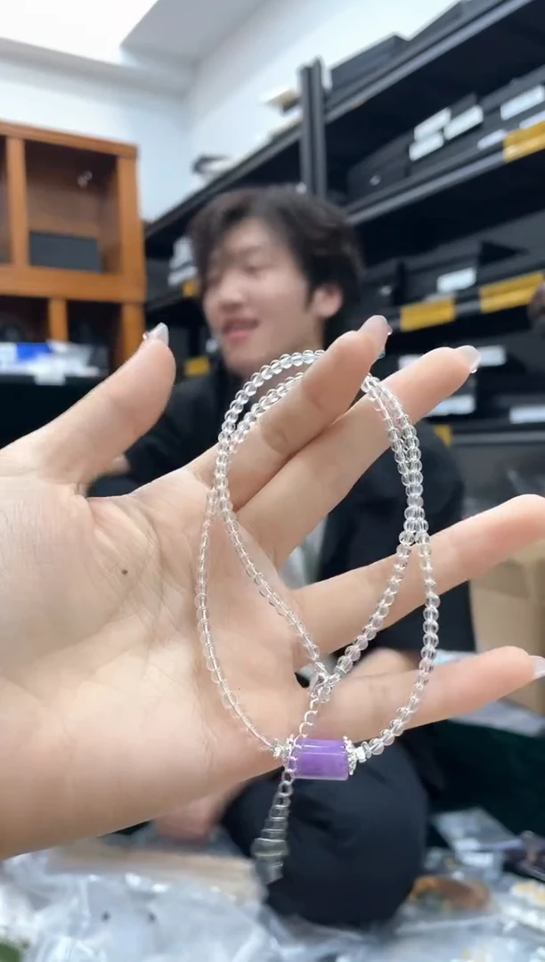 未镶嵌颈饰水晶多样性一件发货