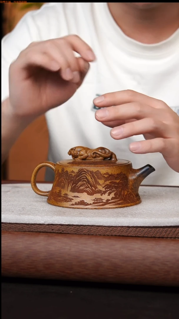 茶壶紫砂原矿紫砂壶