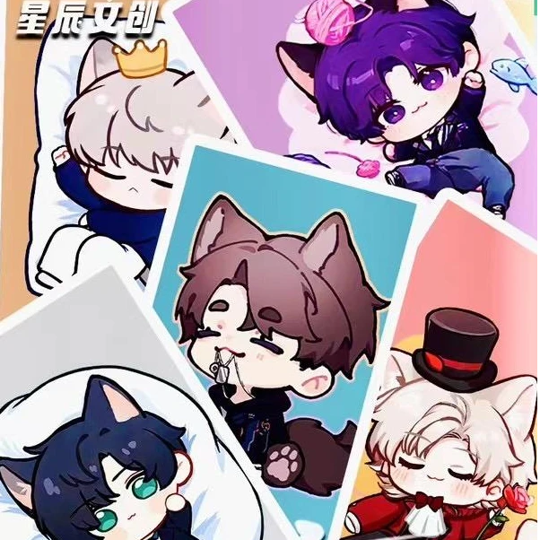 【绒绒物语】星辰文创恋与深空彩虹镭射亚克力挂件（直播代拆）