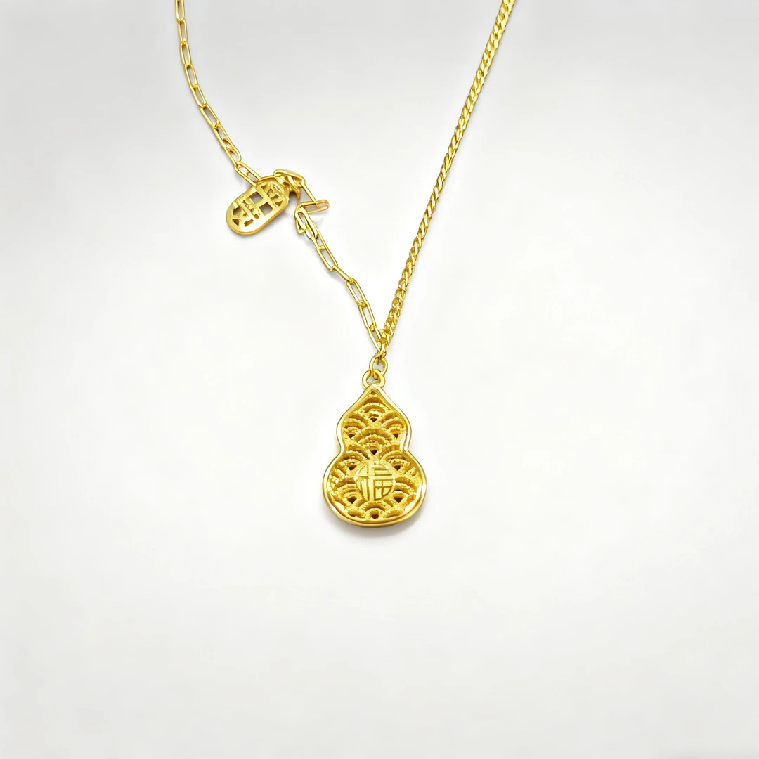 【XPP】平安福字葫芦吊坠