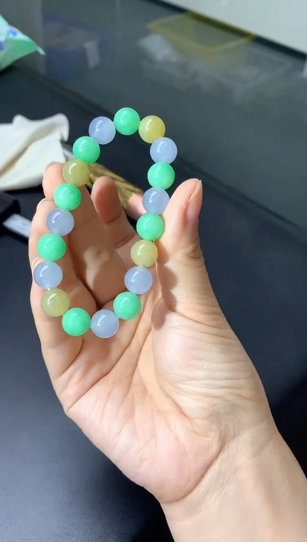 未镶嵌手链翡翠563-中国好珍宝