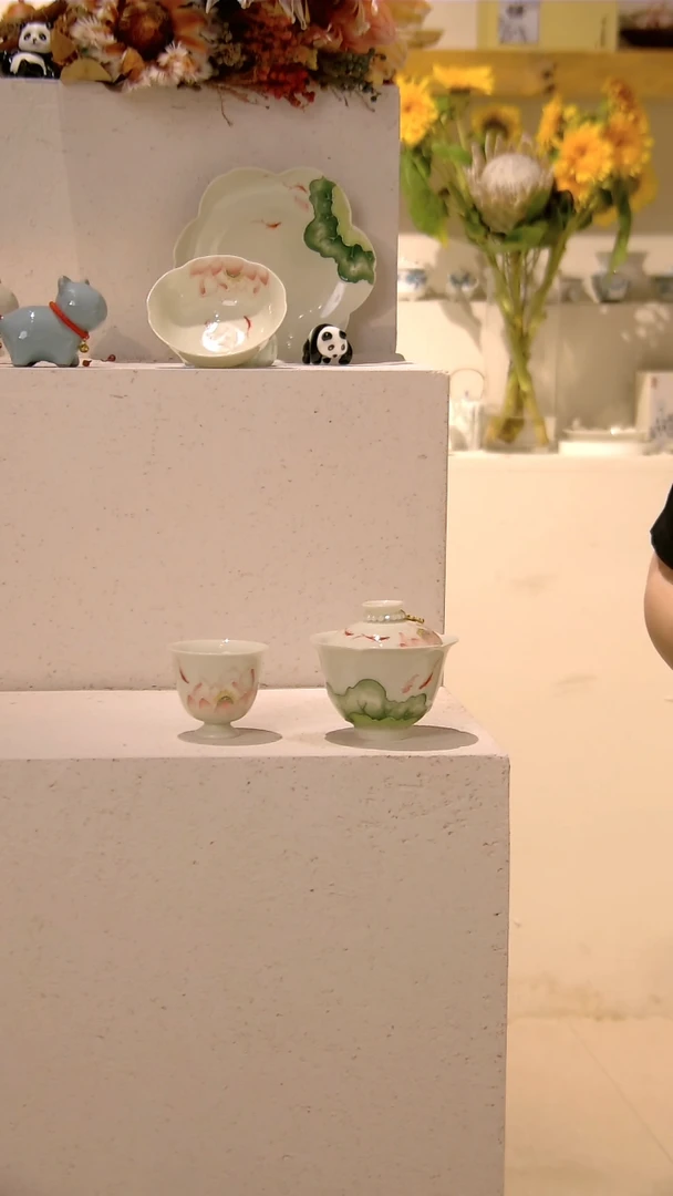 盖碗+茶杯 哈哈哈哈哈