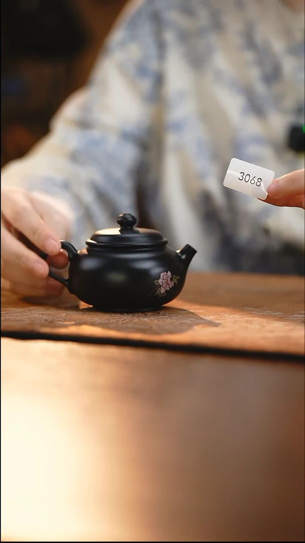 雲梦茶器紫陶茶壶3068