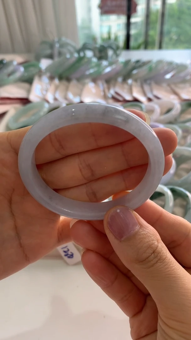 未镶嵌手镯翡翠54贵妃冰乌鸡