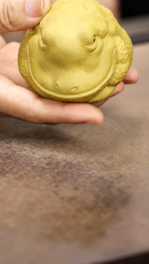 紫砂茶宠紫砂大嘴蛙