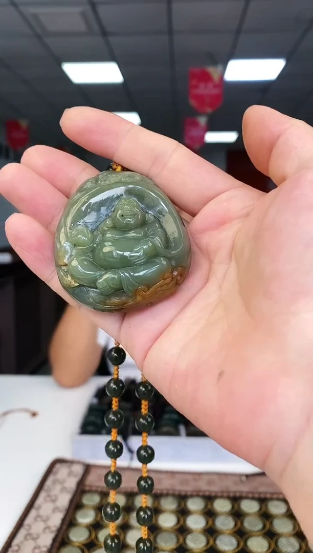 和田玉未镶嵌挂件多样性随机发一