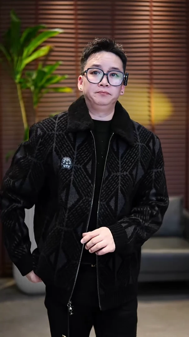 56码（175-195斤）羊毛领羽绒服