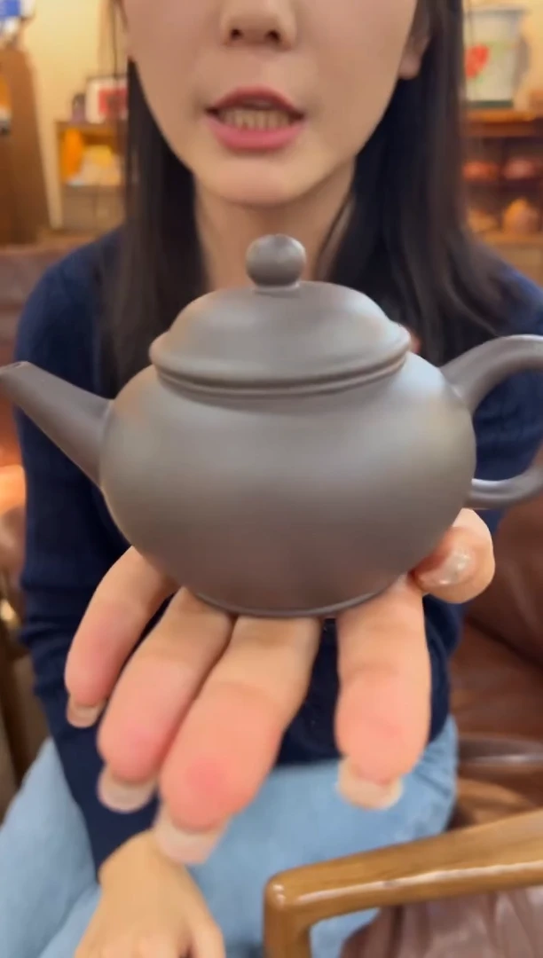 【闪购商品】紫砂茶壶【头哥手工壶】水平天青泥