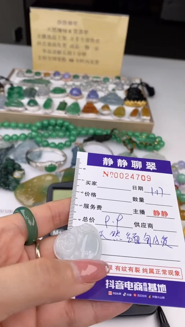 【闪购商品】翡翠吊坠(赠链)未镶嵌25270/多样性发起一