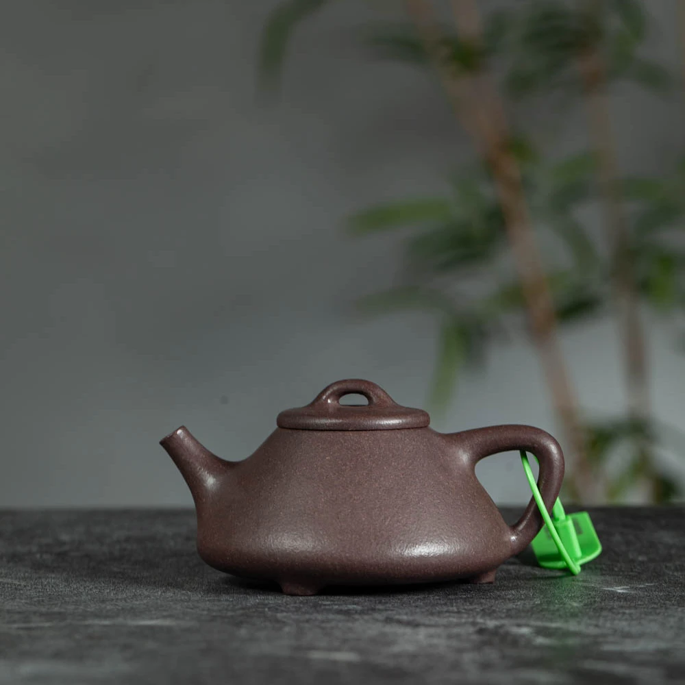 子冶石瓢壶 （一厂紫泥）原矿0添加 无酸洗半手精工 容量约200cc