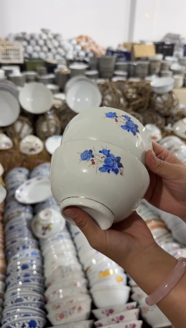 摆件碗12.7厘米两个一组有瑕请慎拍