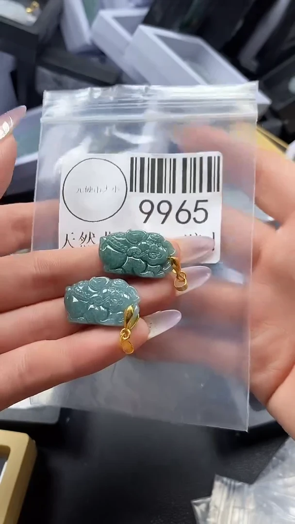 吊坠(不含链)未镶嵌翡翠9965