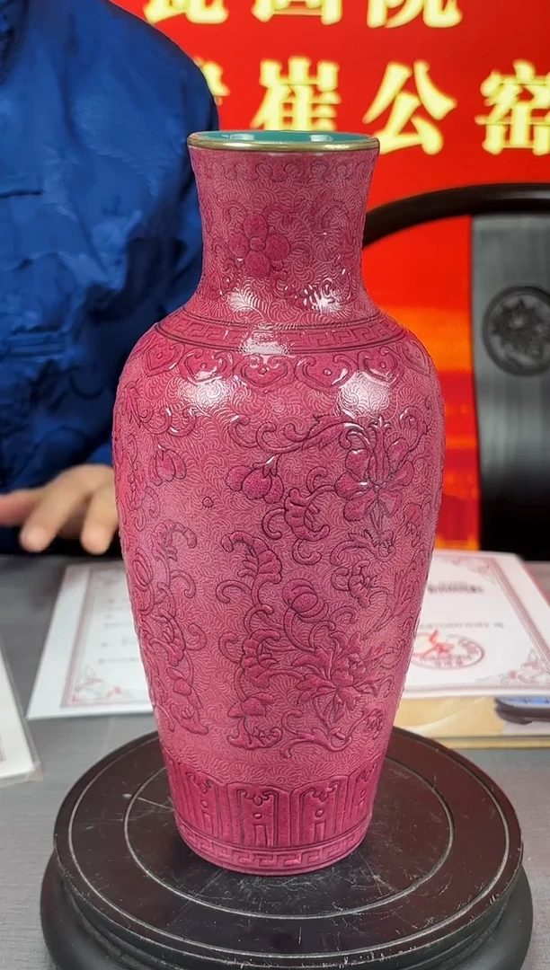 摆件陶瓷瓷立方-12.25官窑瓷画院-38
