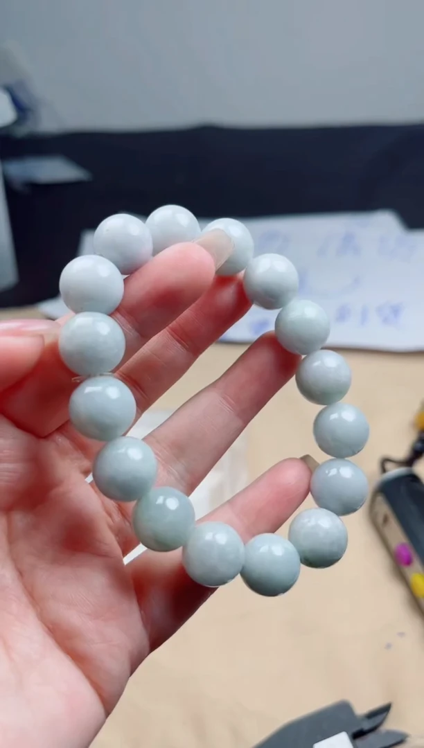 翡翠未镶嵌颈饰珠串