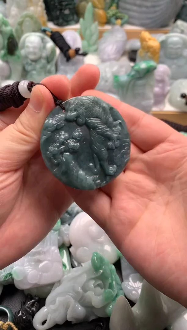 吊坠(不含链)未镶嵌翡翠1