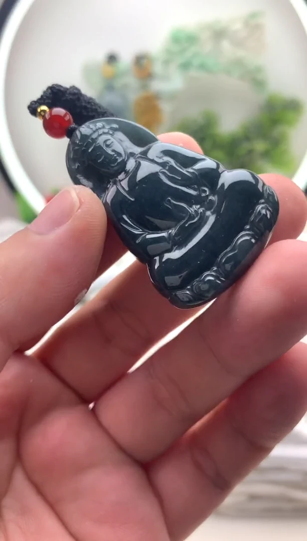 颈饰未镶嵌翡翠小素衣