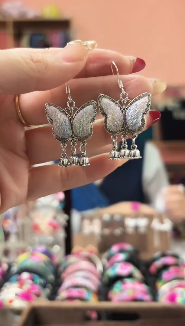 织绣艺枝独绣手工饰品288