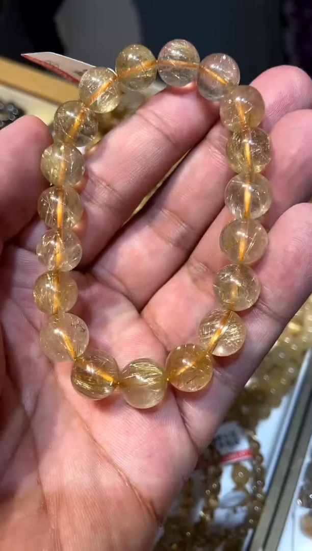 【闪购商品】水晶606-未镶嵌金发细闪10mm+