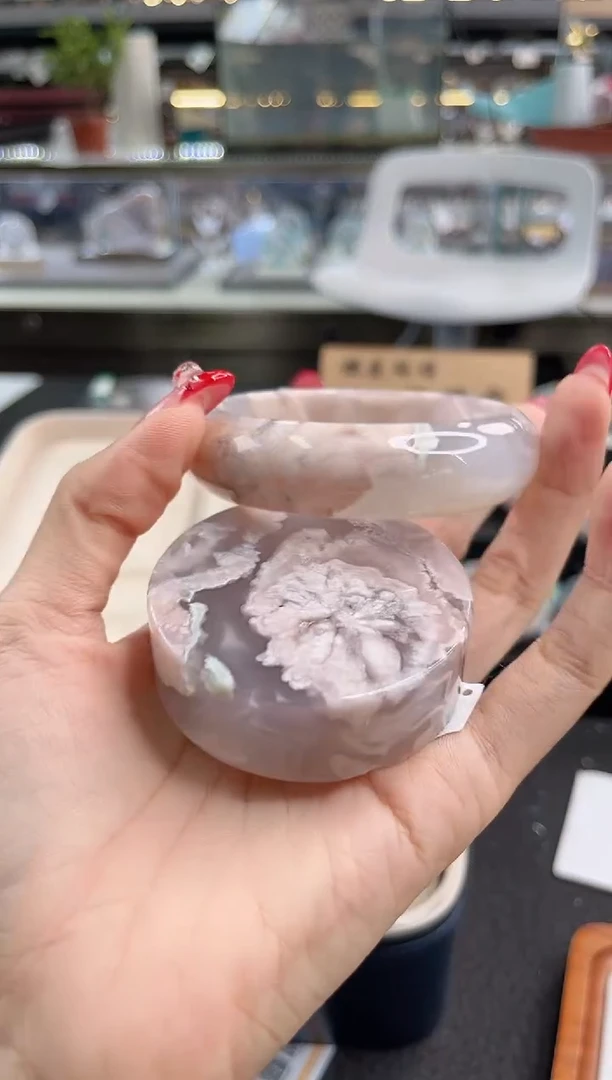 未镶嵌手镯石英质玉59圈口 （赠品镯心）365151