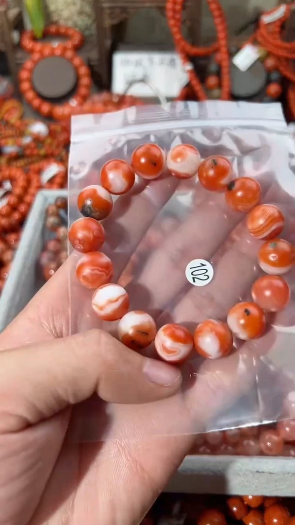 【闪购商品】南红玛瑙手串未镶嵌13