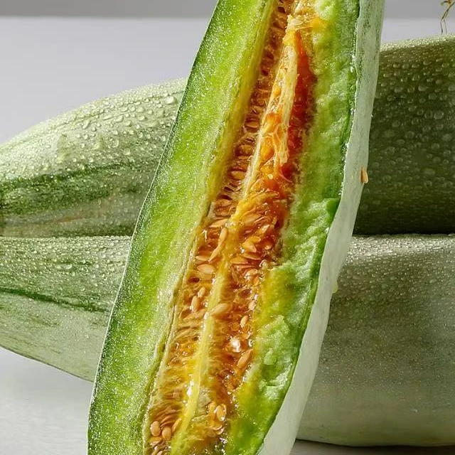 【蓝小甜】山东头茬羊角蜜甜瓜3斤（3-5根）/5斤装（4-7根）新鲜水果