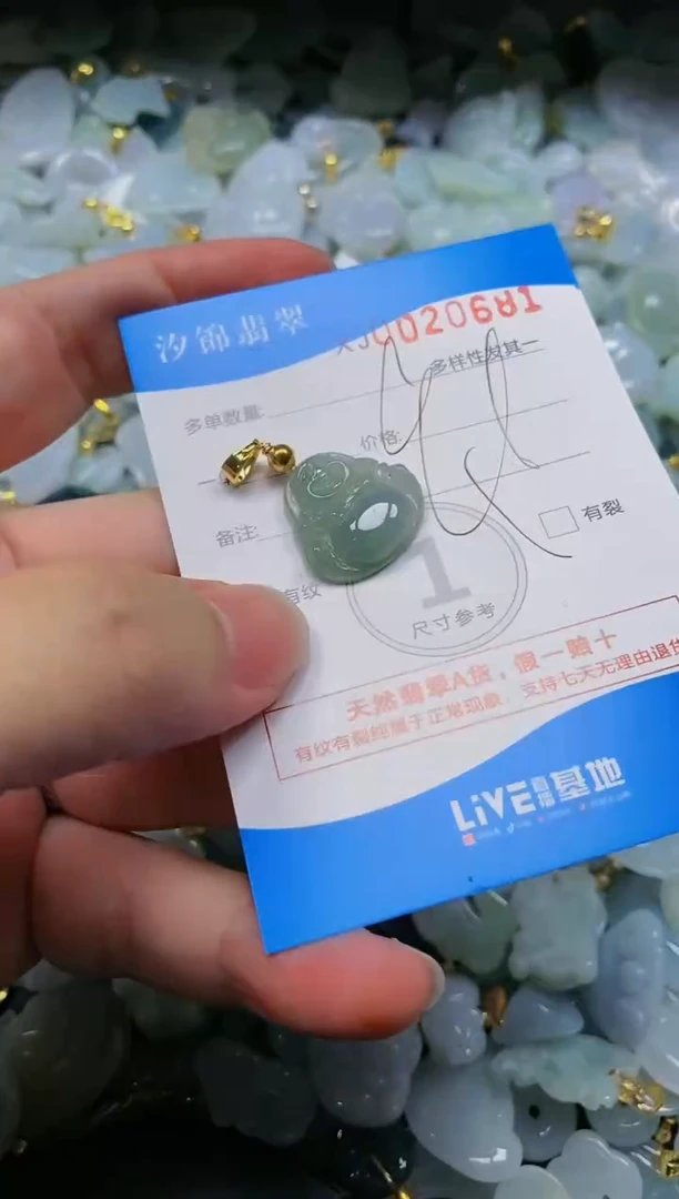 翡翠未镶嵌颈饰闪购商品0020681