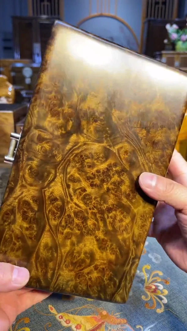 乌木类成套家具金丝楠首饰盒 s8