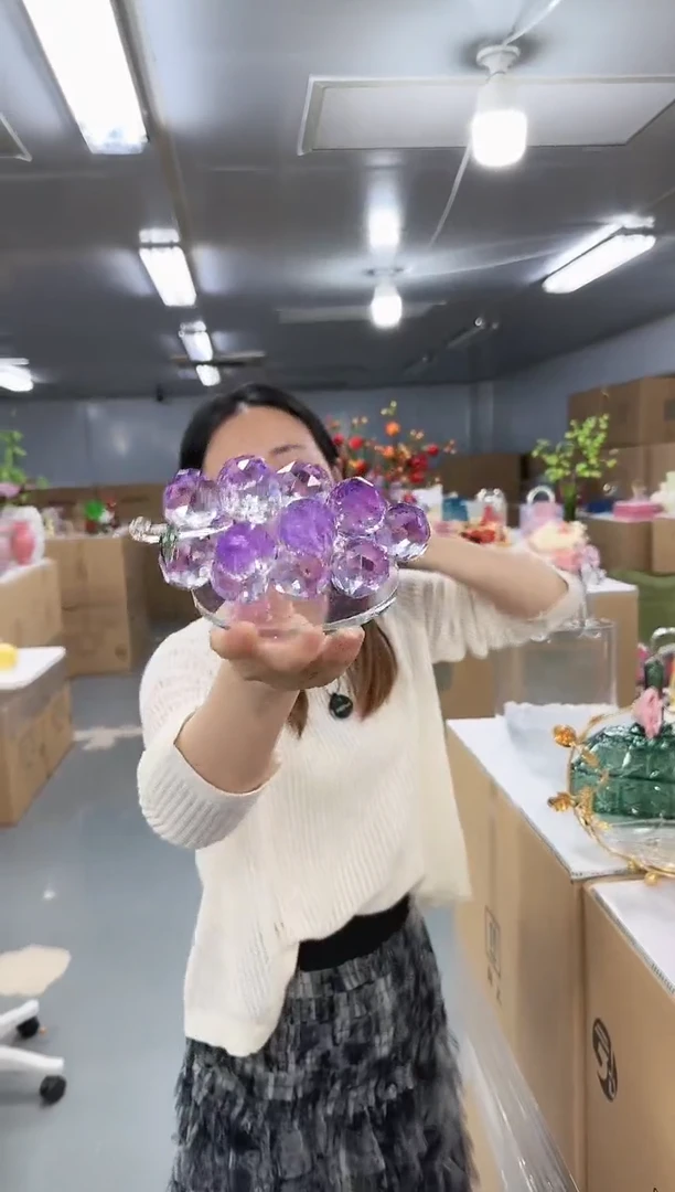 花间集水晶琉璃摆件    54