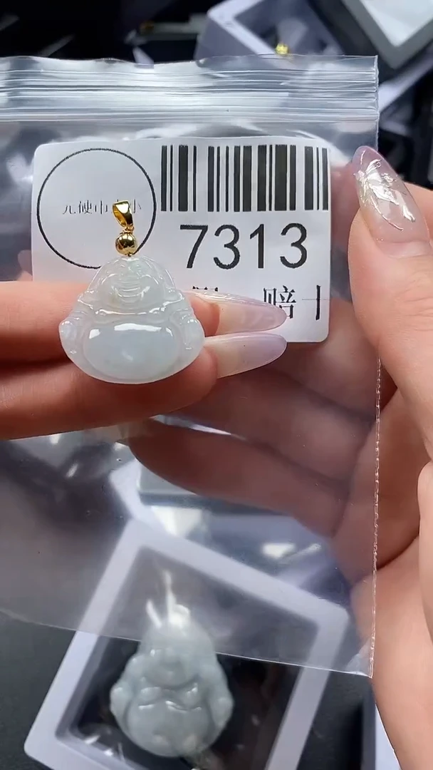 吊坠(不含链)未镶嵌翡翠7313