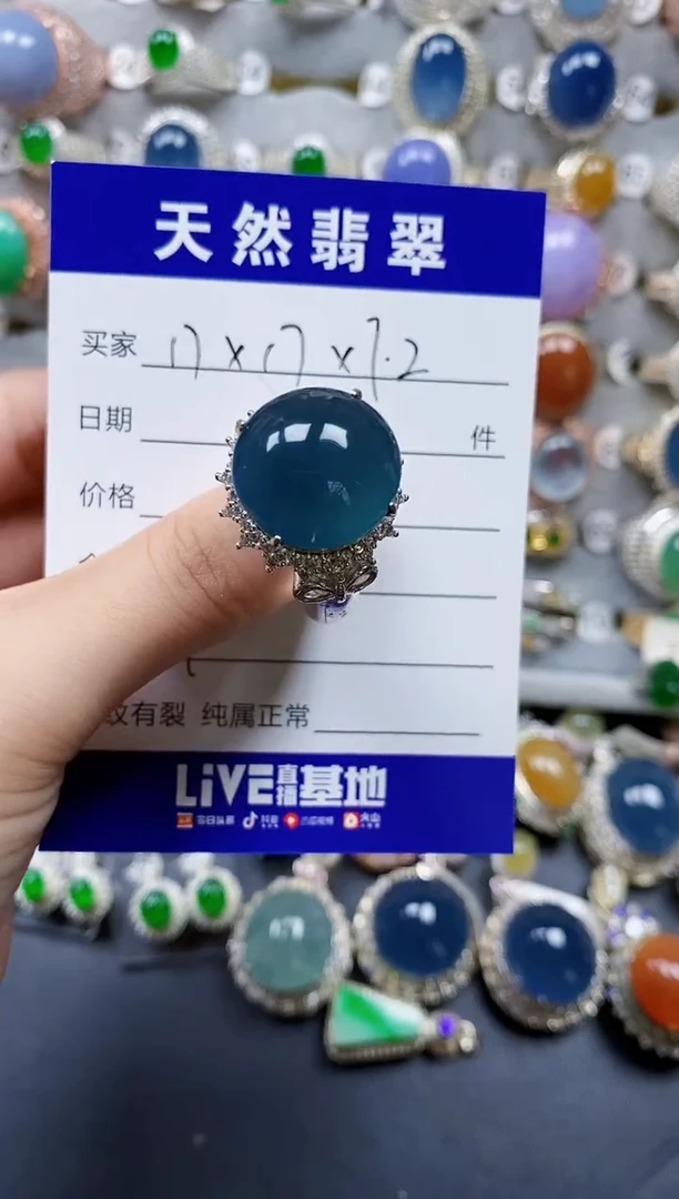 翡翠戒指未镶嵌790