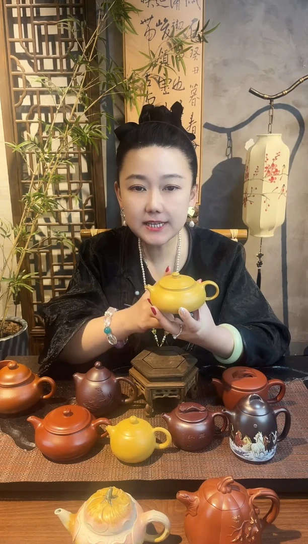 【闪购商品】紫砂茶壶黄金朱泥光器寒江