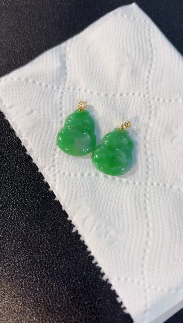 【闪购商品】翡翠颈饰18K金镶嵌缅料A货/多样性发货/一件