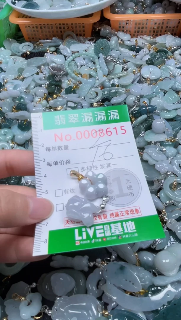 颈饰未镶嵌翡翠8615