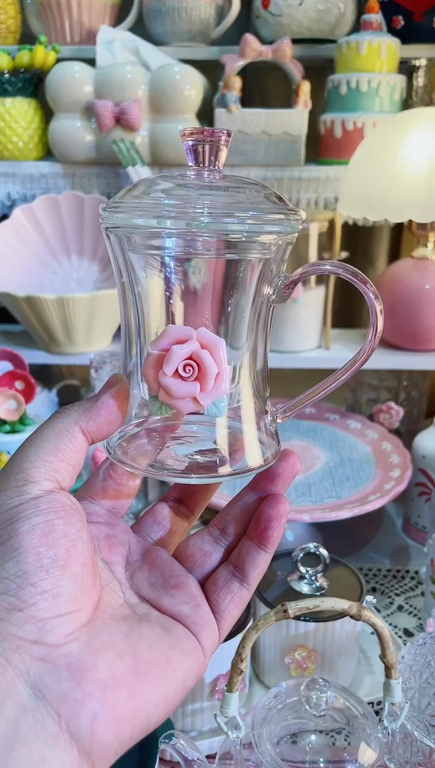 【闪购商品】瓷片高颜值又实用的 花茶杯