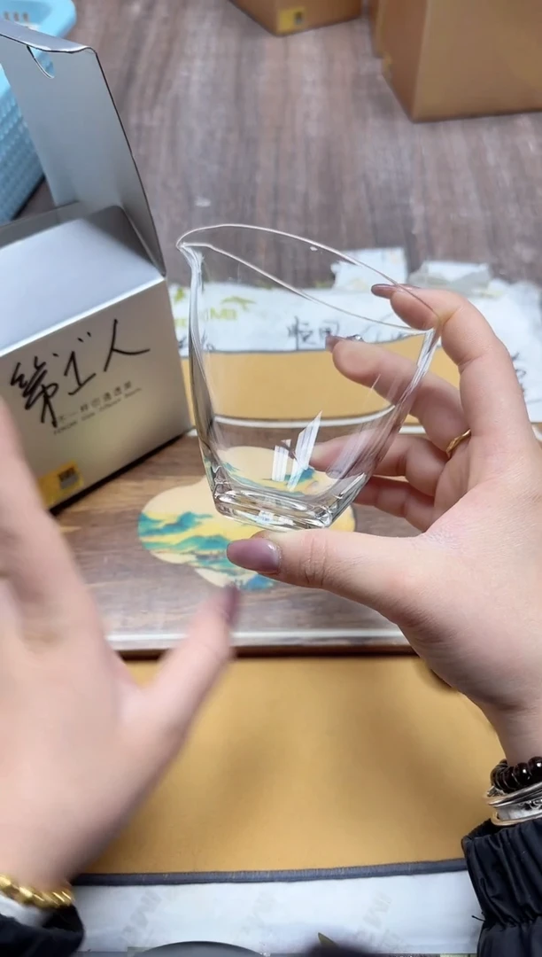 【闪购商品】其他风谜乐语茶海透明色