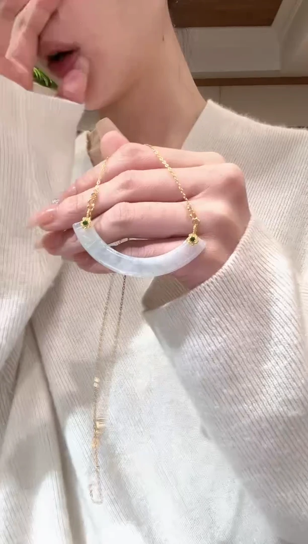 【闪购商品】翡翠颈饰未镶嵌国风