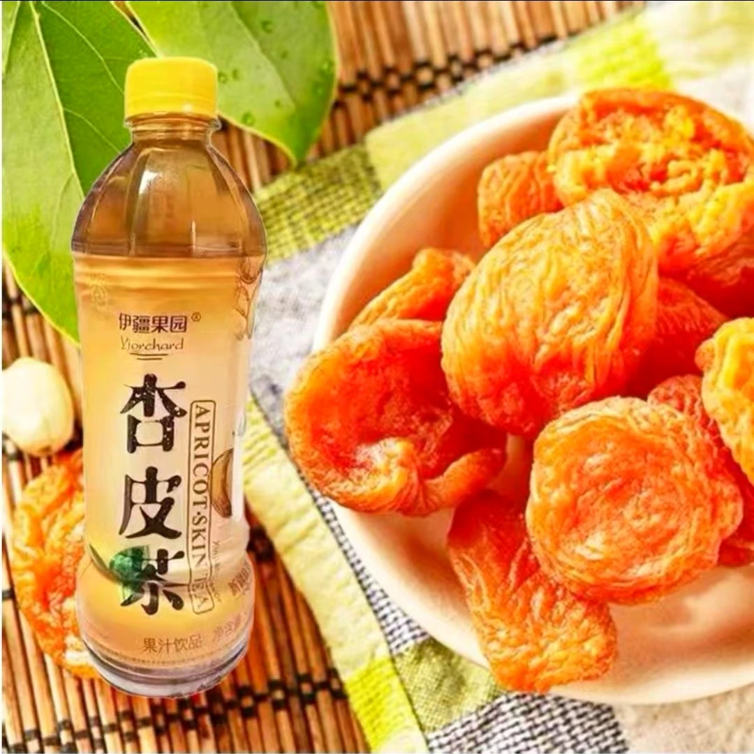 伊疆果园 杏皮茶果汁饮料 500ml/瓶
