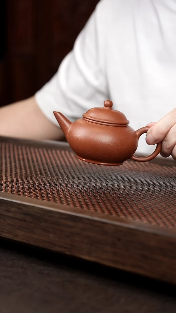 茶壶紫砂红降坡水平