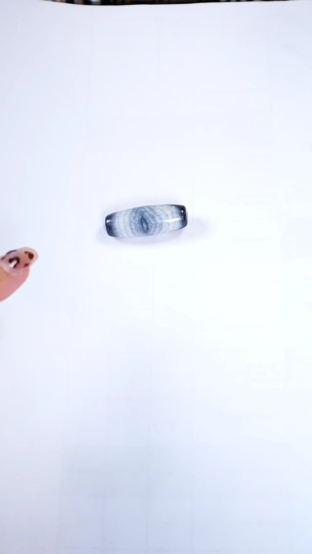 玛瑙/玉髓（覆膜）散珠缠丝天珠