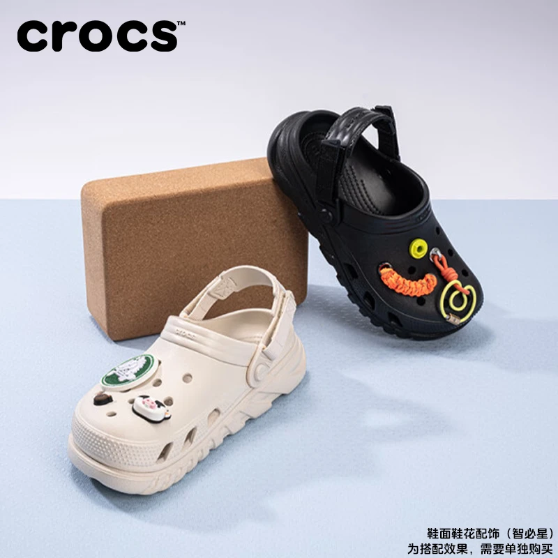 卡骆驰crocs夏季欧若风蜗轮洞洞鞋男女同款户外休闲鞋 208776