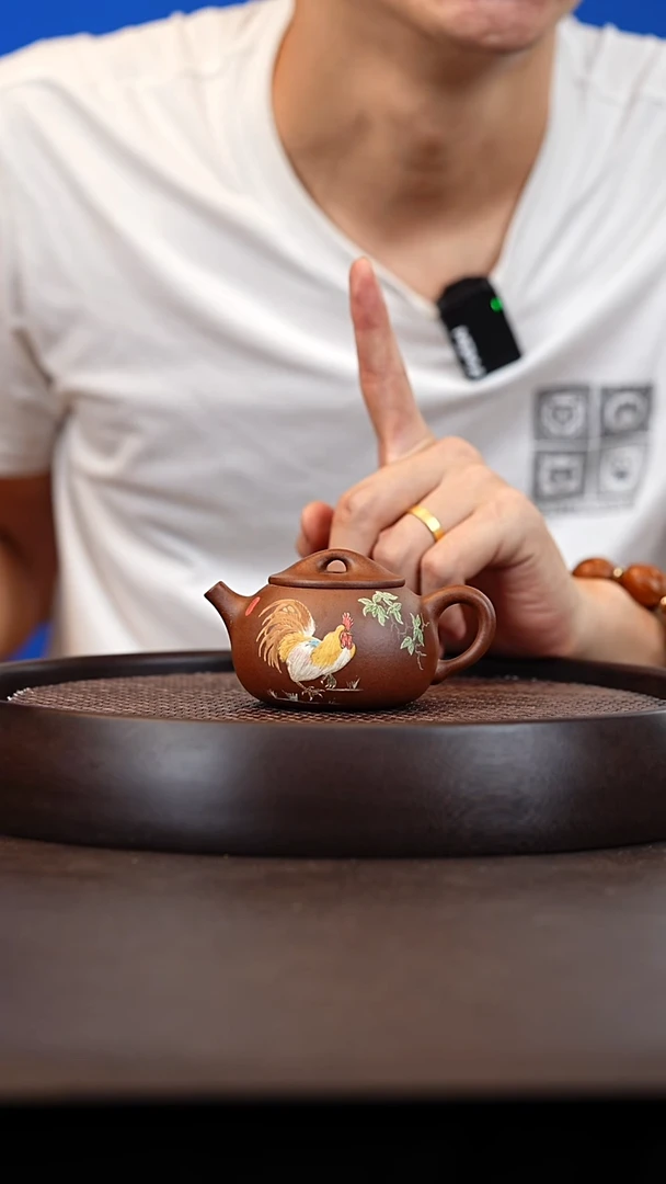 茶壶紫砂石瓢