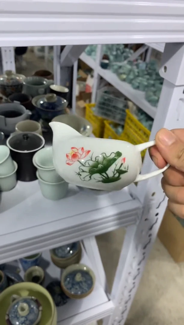 茶壶、盖碗、主人杯、客杯（轻轻微瑕介意勿拍）