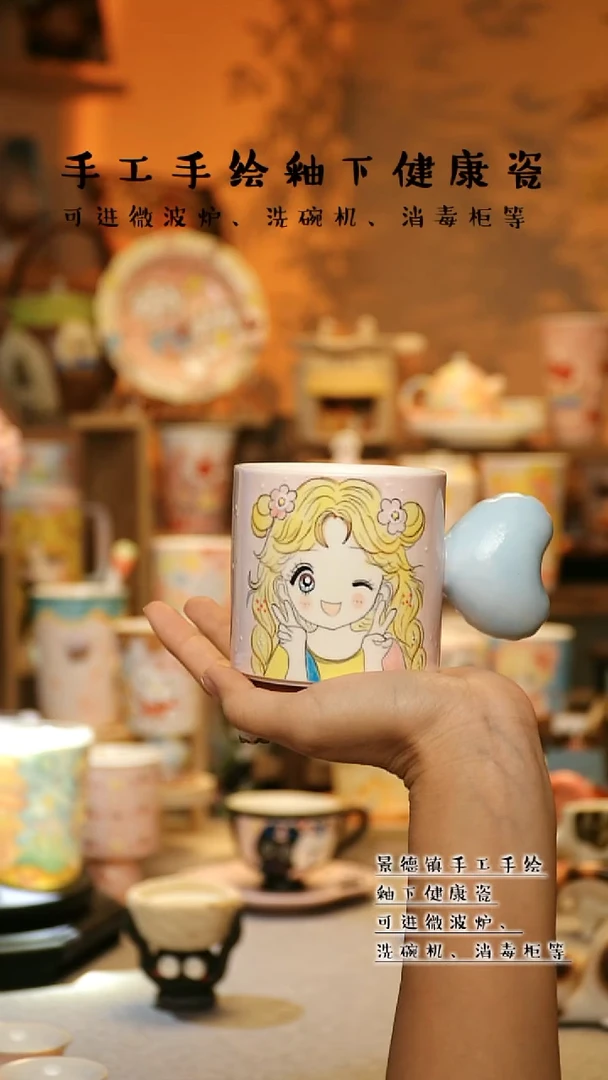 【闪购商品】陶瓷景德镇高温釉下彩&A484